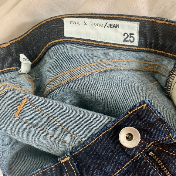 Rag & Bone Dre Low-Rise Boyfriend Jean, size 25 - Picture 5 of 8